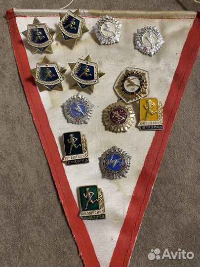 Значок спортивный разряд воин спортсмен