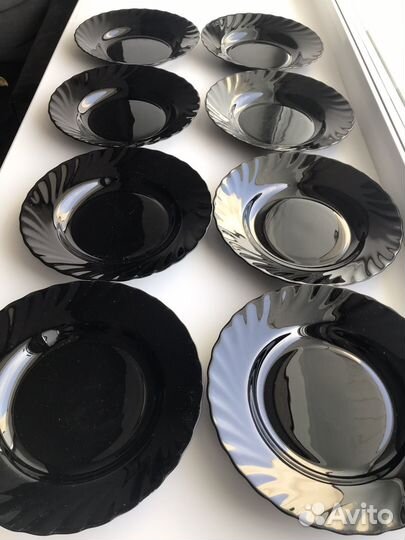 Тарелки luminarc Франция 22,5 см 8 шт