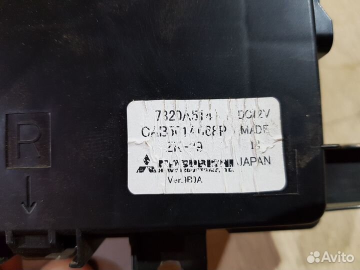 Блок комфорта Mitsubishi asx 1.6