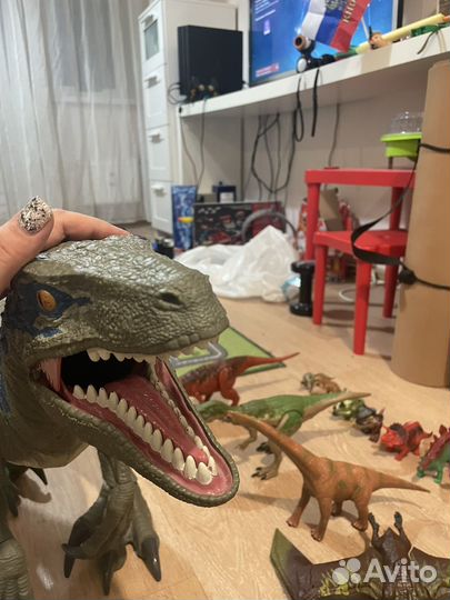 Оригинальные игрушки мир динозавров 32 шт