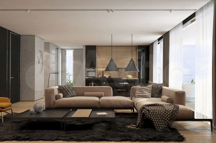 2-к. квартира, 76 м², 5/24 эт.