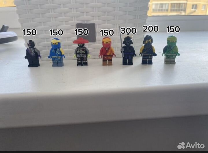 Лего нинзяго минифигурки