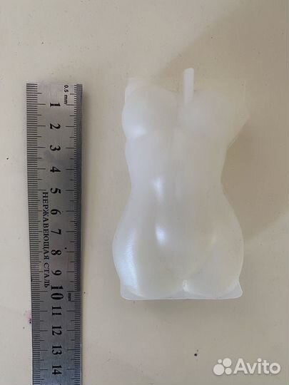 Форма для свечей женский торс