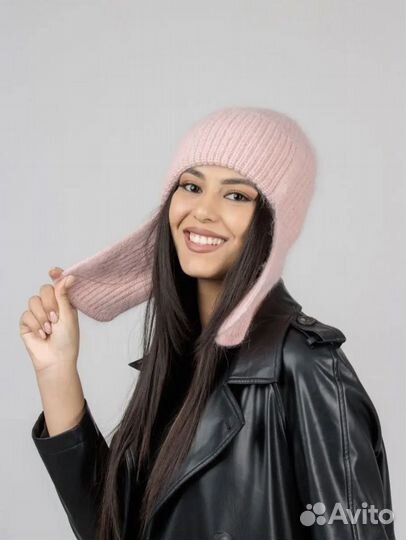 Шапка ушанка и шапка zara