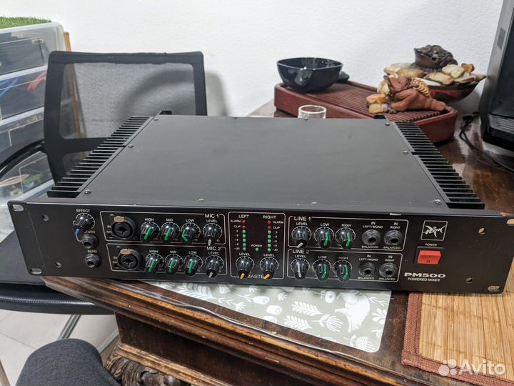 Усилитель микшер Park Audio PM500-4