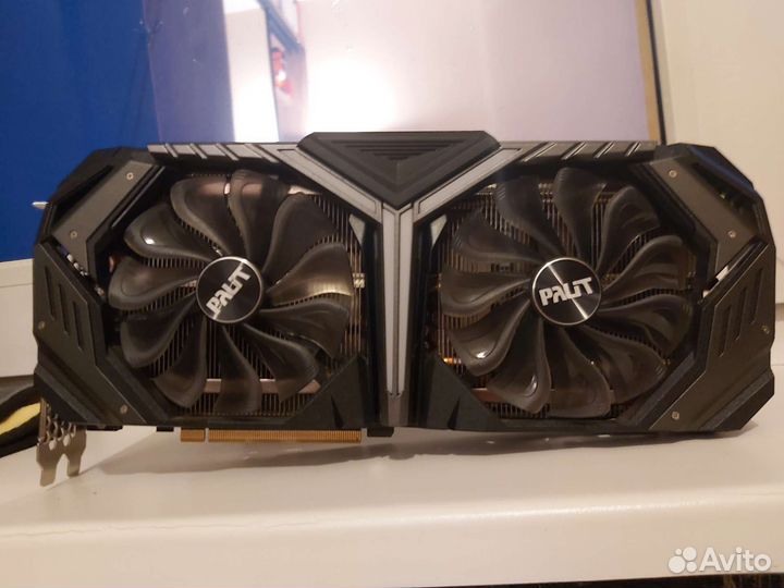 Видеокарта rtx 2070 super palit gamerock 8gb