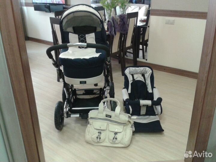 Emmaljunga edge duo combi 2 в 1 шасси sport