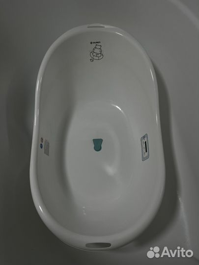 Ванночка для новорожденных с термометром