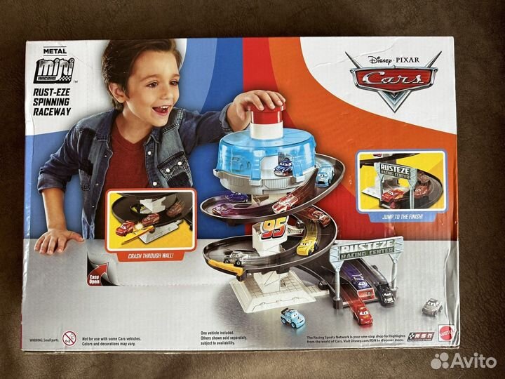 Парковка - Трек Мини Тачек Маквин