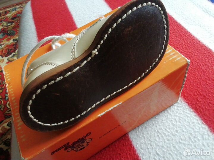 Ботиночки кожа