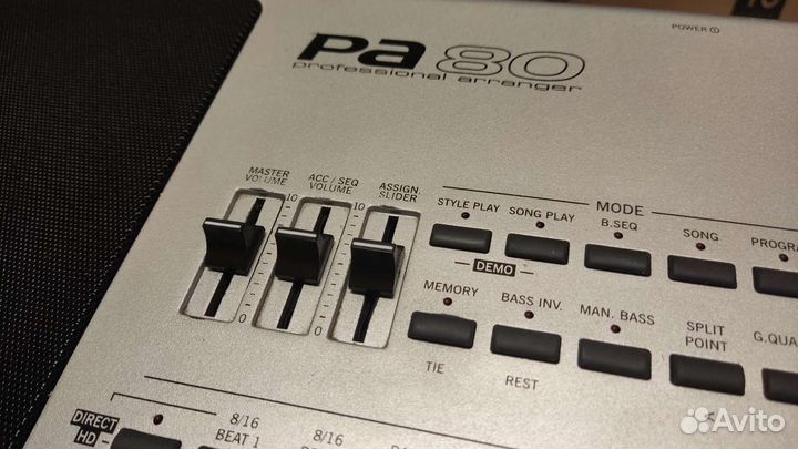 Korg pa 50, 60,80. Ручки фейдер комплект 4 шт