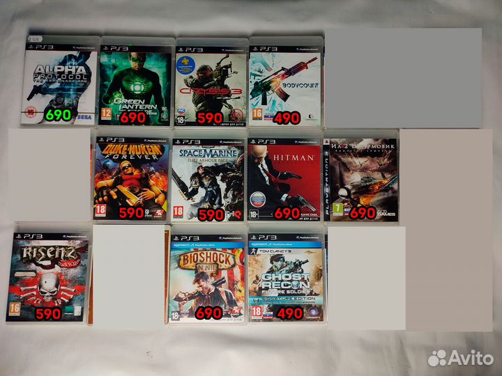 Редкие и не только игры для PS3 (обновл. 29.06.23)