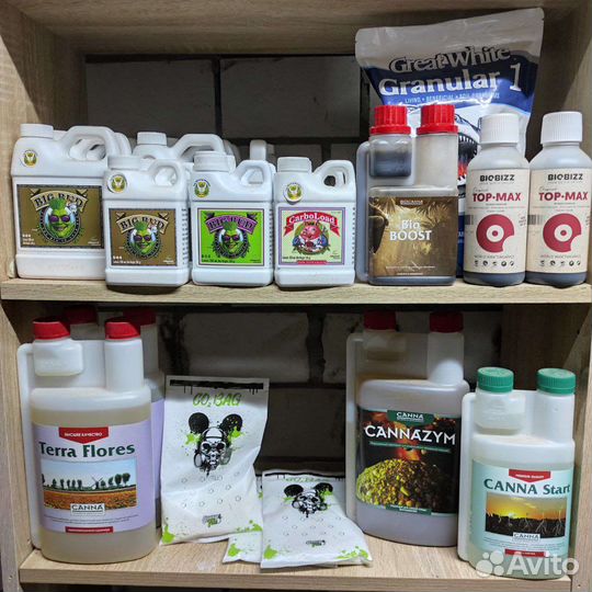 Удобрения остатки Canna, Plagron, T.A., Advanced