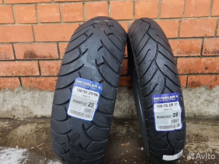 Комплект шин 120 70 17 и 180 55 17 спорт турист