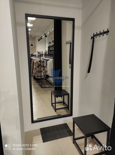 Зеркало в стиле лофт