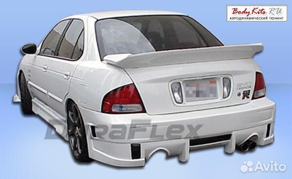 Задний бампер Evo5 для Nissan Sentra 00-03