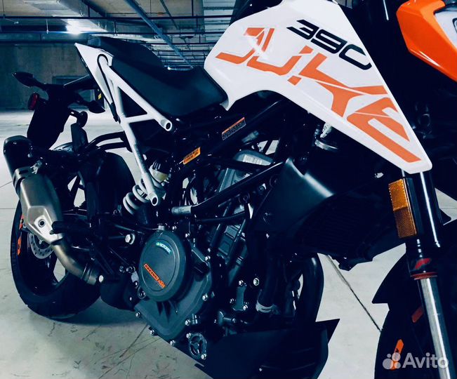 KTM 390 Duke. Пробег - 800 метров