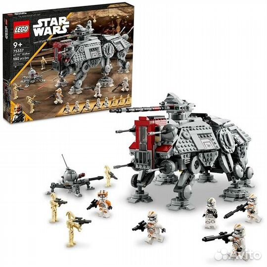 Lego Star Wars 75337 Шагоход AT-TE