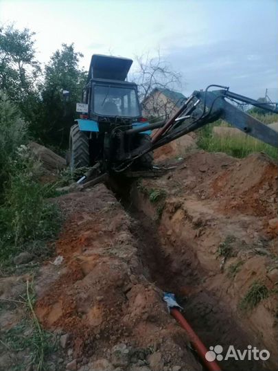 Услуги экскаватора снег