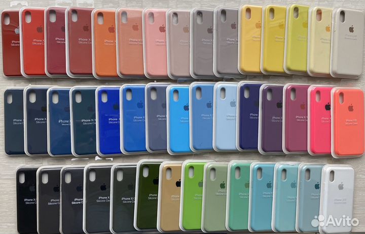 iPhone X Xs Silicone Case чехол