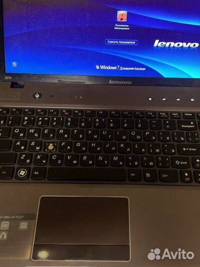 Ноутбук lenovo ideapad z575
