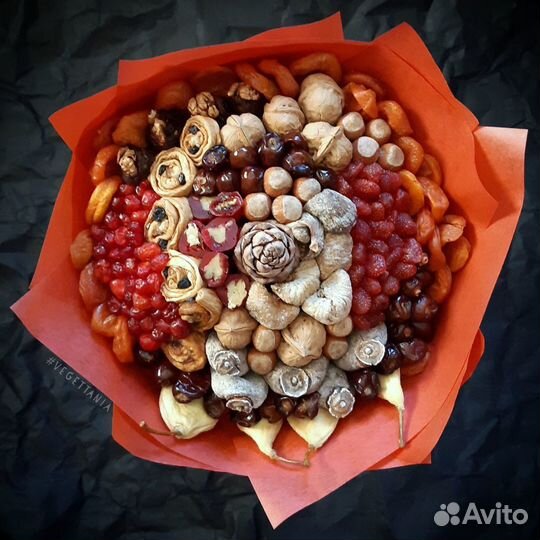 Букеты и корзины из сухофруктов. Съедобные букеты