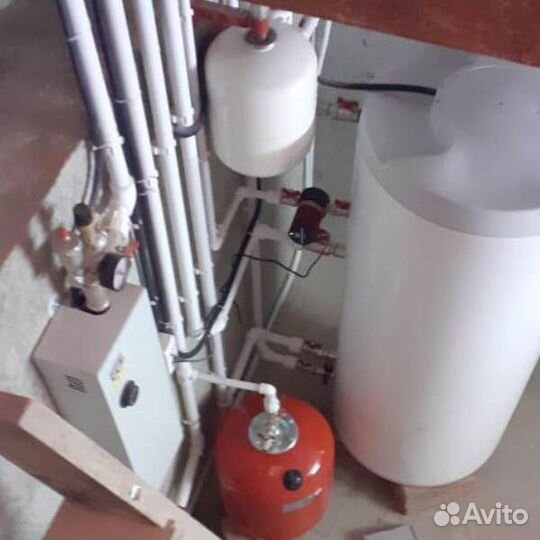 Монтаж отопления.Теплый пол. Водоснабжение