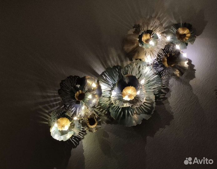 Панно настенное, металл