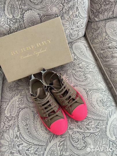 Burberry кеды 38