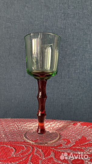 Ликёрная рюмка Мещерский цветок С. Пивоваров скол