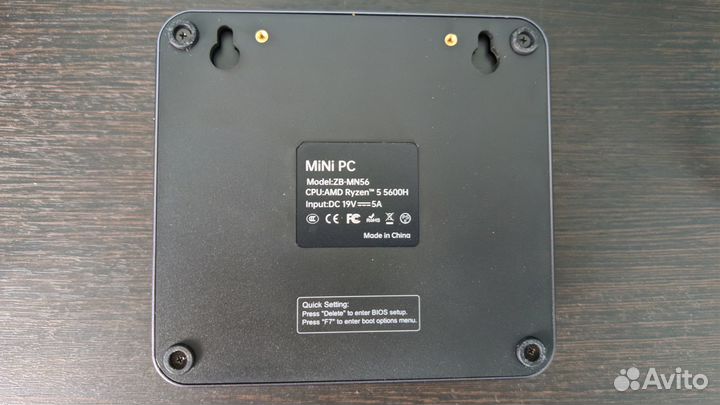 Мини-пк firebat MN56 AMD Ryzen 5 5600H 16/512