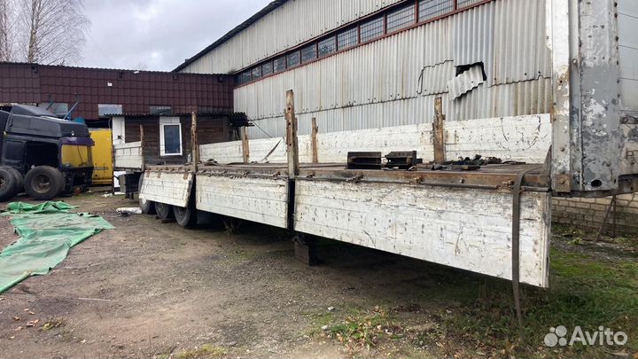 Полуприцеп бортовой Schmitz Cargobull SPR 24, 1999