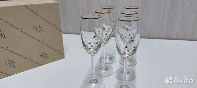 Фужеры для шампанского Rona Словения в идеале
