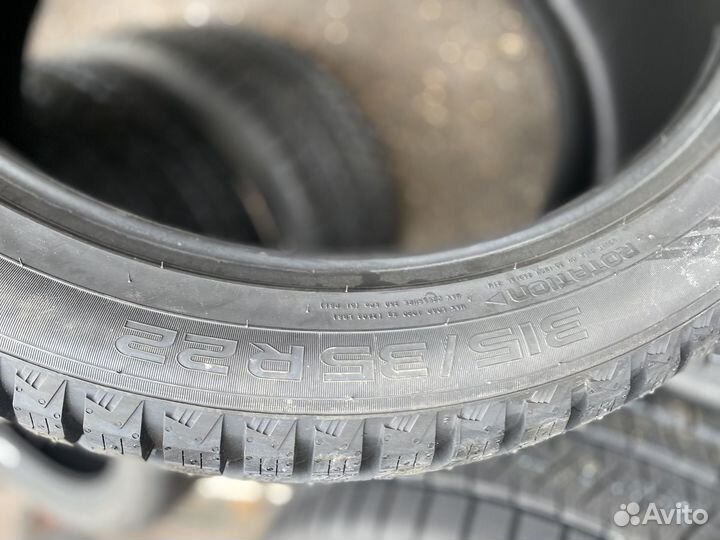 Nokian Tyres Hakkapeliitta 10p SUV 275/40 R22 и 315/35 R22