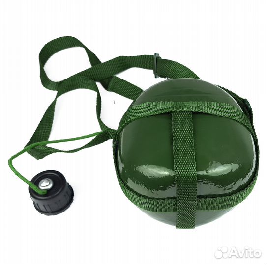 Армейская алюминевая фляжка