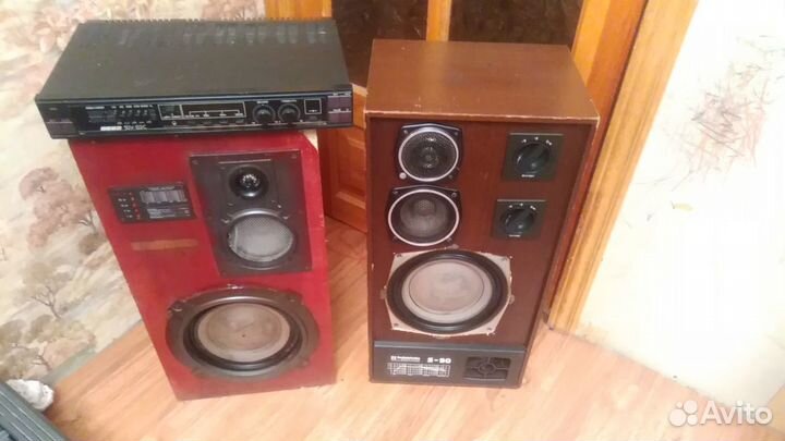 Колонки Корвет и Радиотехника S-90