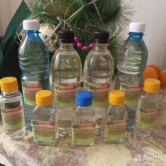 Пихтовое масло для бани, 0,5 литра