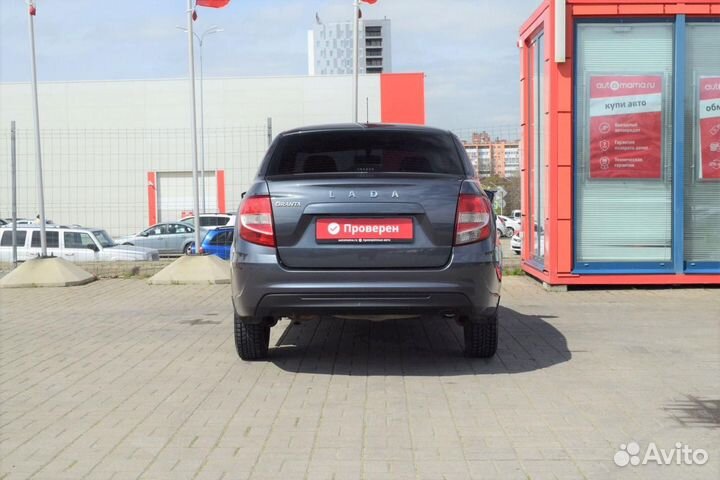 LADA Granta 1.6 МТ, 2019, 100 697 км