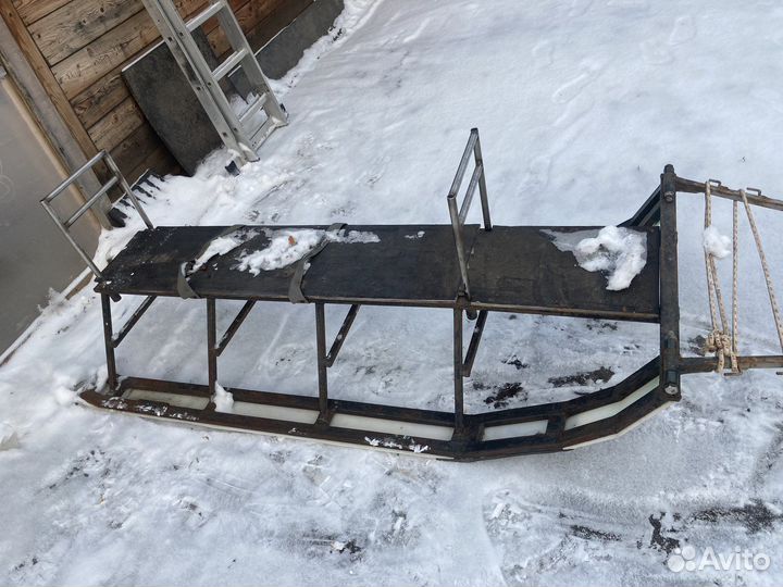 Сани к снегоходу