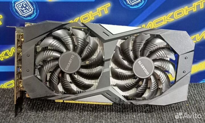 Видеокарта Gigabyte GTX 1650 4GB(DP, hdmi)