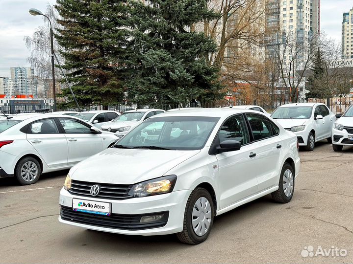 Volkswagen Polo 1.6 AT, 2019, 225 320 км