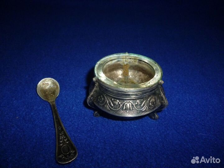 Солонка мельхиор СССР