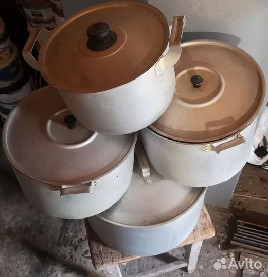 Кастрюля алюминиевая 20 литров