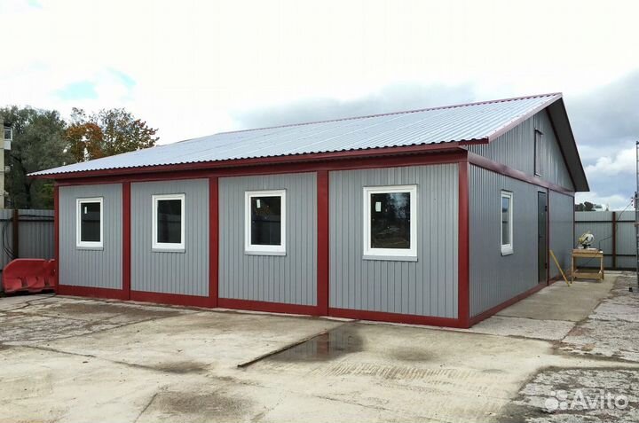 Дом из бытовок для персонала с ндс