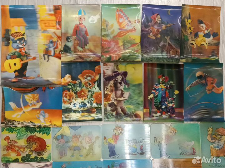 Календарики стерео и переливашки таблица умножения