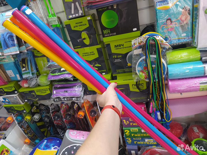 Гимнастическая палка 100 см