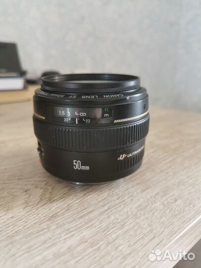 Объектив canon 50mm 1.4