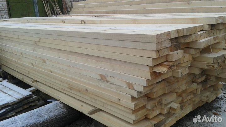 Доска обрезная 200х50x3м 1 сорт