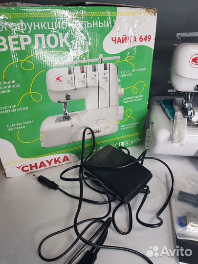 Оверлок Chayka Чайка 649