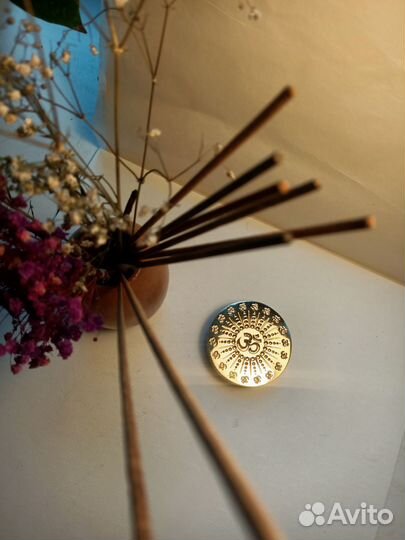 Подставка для благовоний бронза васту
